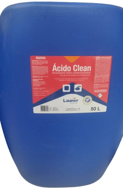 Ácido Clean Launer Gl 50L