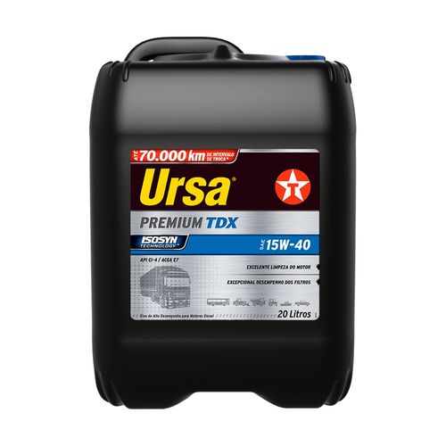 Óleo Lubrificante Texaco Ursa Pr.Tdx 15W40 20lt