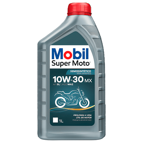 Óleo Lubrificante Mobil Sup.Moto 4T Mx 10W30 1lt