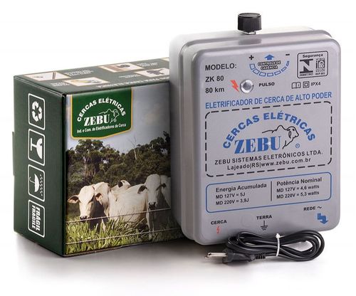 Eletrif.Zebu Zk 80 Alcance 80Km Bivolt